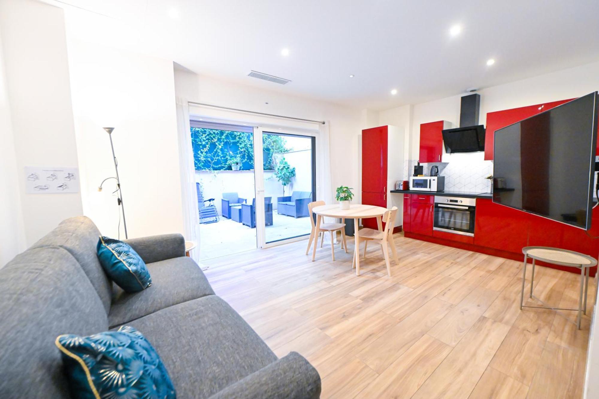 Beau Studio Cozy Centre Ville Et Plages Avec Terrasse N3 Nizza Kültér fotó