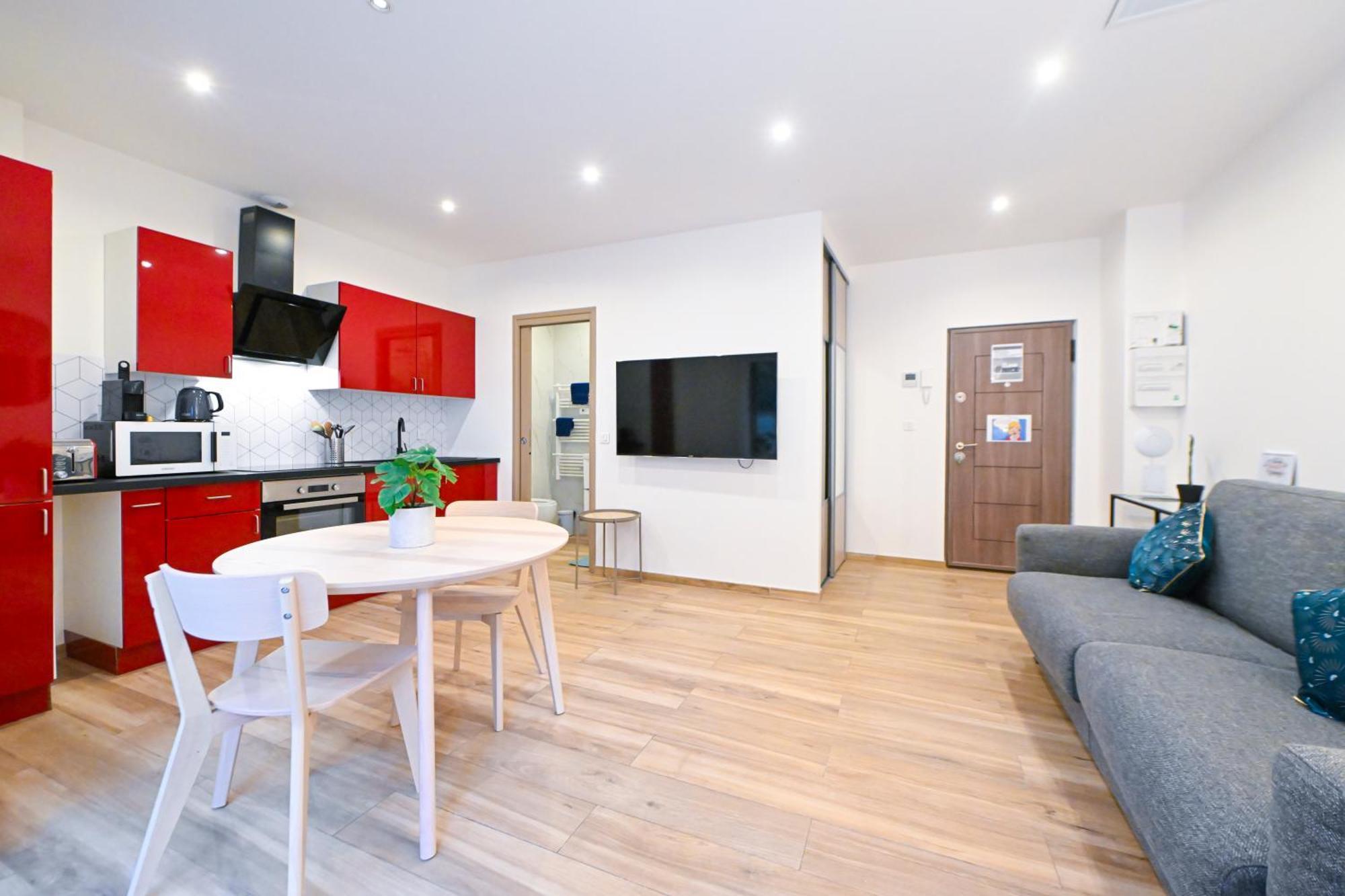 Beau Studio Cozy Centre Ville Et Plages Avec Terrasse N3 Nizza Kültér fotó